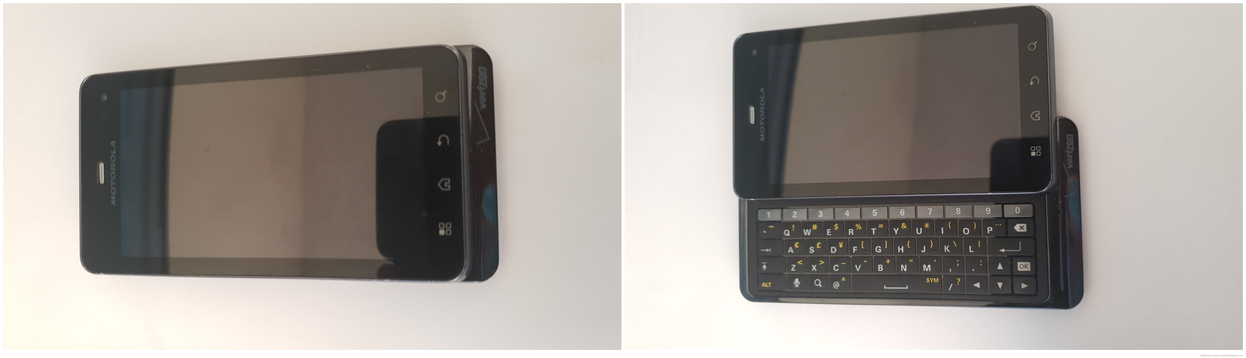 Cell Phones Museum » Motorola XT862 DROID 3 - 2011