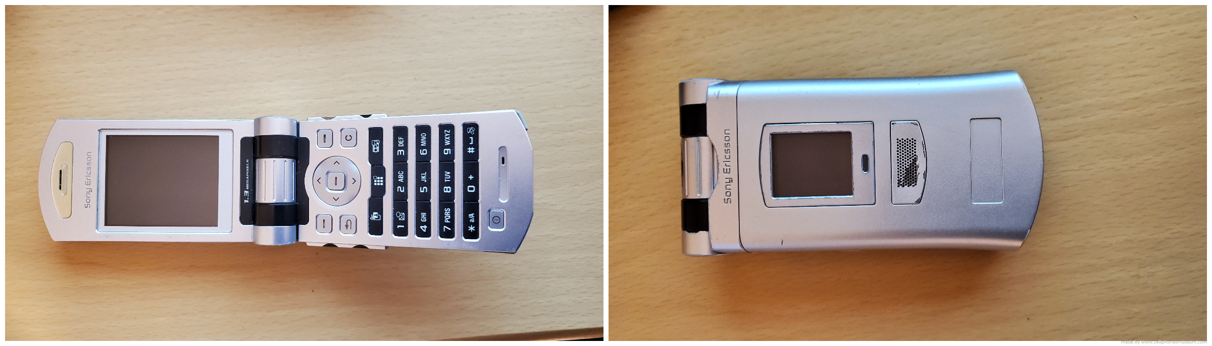 Cell Phones Museum » Sony Ericsson Z800 - 2005